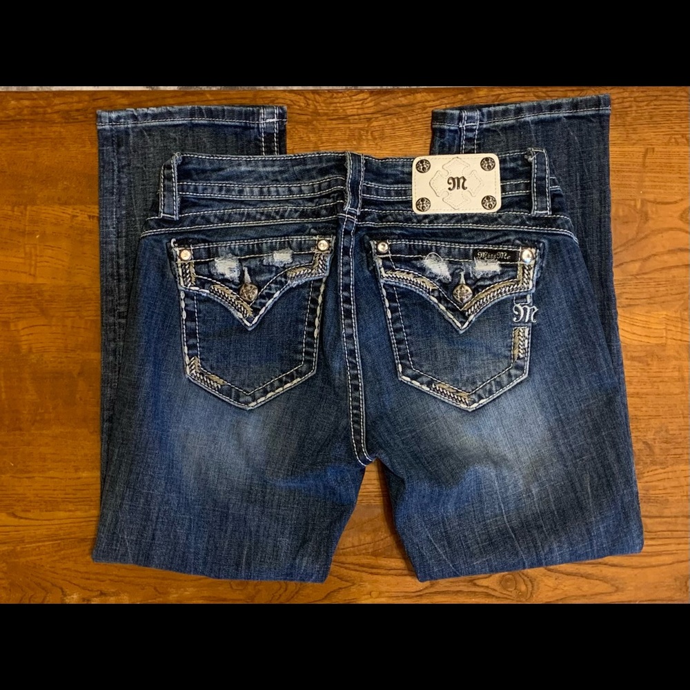 Miss Me Standard Crop Jeans Size 28